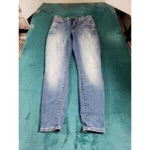 Lucky Brand Jeans Size 4 Womens Blue Stretch Pants High Rise Skinny Bridgette
